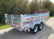 2027 N&N Torrent 7X14 HD Hydraulic Dump Trailer – 2x700lbs Axles W/Spare Mount & Tarp Bar – 12K Hydraulic Front Jack – Galvanized – LETHBRIDGE