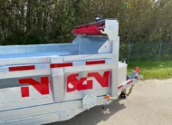 2027 N&N Torrent 7X14 HD Hydraulic Dump Trailer – 2x700lbs Axles W/Spare Mount & Tarp Bar – 12K Hydraulic Front Jack – Galvanized – LETHBRIDGE
