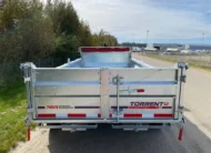 2027 N&N Torrent 7X14 HD Hydraulic Dump Trailer – 2x700lbs Axles W/Spare Mount & Tarp Bar – 12K Hydraulic Front Jack – Galvanized – LETHBRIDGE