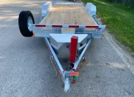 2027 N&N 7X20 LOWLAND C6 FULL HYDRAULIC TILT TRAILER – 4IN DROP 2X7000LBS AXLE – HYDRAULIC FRONT JACK – EQUIPMENT TRAILER, FLATBED – GALVANIZED – WINNIPEG