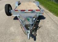 2027 N&N 7X20 LOWLAND C6 FULL HYDRAULIC TILT TRAILER – 4IN DROP 2X7000LBS AXLE – HYDRAULIC FRONT JACK – EQUIPMENT TRAILER, FLATBED – GALVANIZED – WINNIPEG
