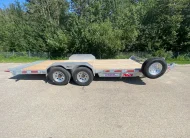 2027 N&N 7X20 LOWLAND C6 FULL HYDRAULIC TILT TRAILER – 4IN DROP 2X7000LBS AXLE – EQUIPMENT TRAILER, FLATBED – GALVANIZED – LETHBRIDGE