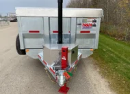 2027 N&N Torrent 7X14 HD Hydraulic Dump Trailer – 2x700lbs Axles W/Spare Mount & Tarp Bar – 12K Hydraulic Front Jack – Galvanized – EDMONTON