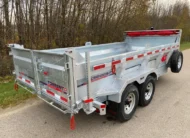 2027 N&N Torrent 7X14 HD Hydraulic Dump Trailer – 2x700lbs Axles W/Spare Mount & Tarp Bar – 12K Hydraulic Front Jack – Galvanized – EDMONTON