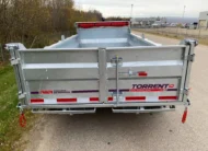 2027 N&N Torrent 7X14 HD Hydraulic Dump Trailer – 2x700lbs Axles W/Spare Mount & Tarp Bar – 12K Hydraulic Front Jack – Galvanized – EDMONTON