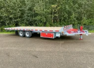2027 N&N 102″ X 24 PACK H8 TILT DECKOVER TILT BUMPER PULL W/ 2×7,000 LBS AXLES – GALVANIZED – EDMONTON