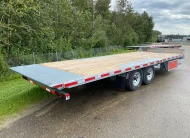 2027 N&N 102″ X 24 PACK H8 TILT DECKOVER TILT BUMPER PULL W/ 2×7,000 LBS AXLES – GALVANIZED – EDMONTON